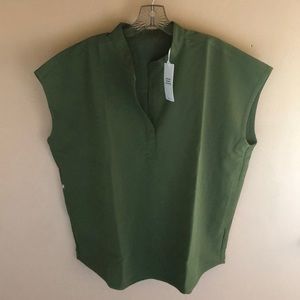 Figs Rafaela Scrub Top - Olive Green